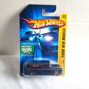 Hot Wheels 2006 New Models Blue '55 Chevy Panel Toy Diecast Truck.